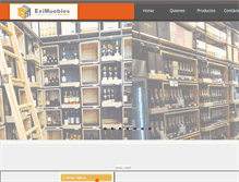 Tablet Screenshot of eximuebles.com